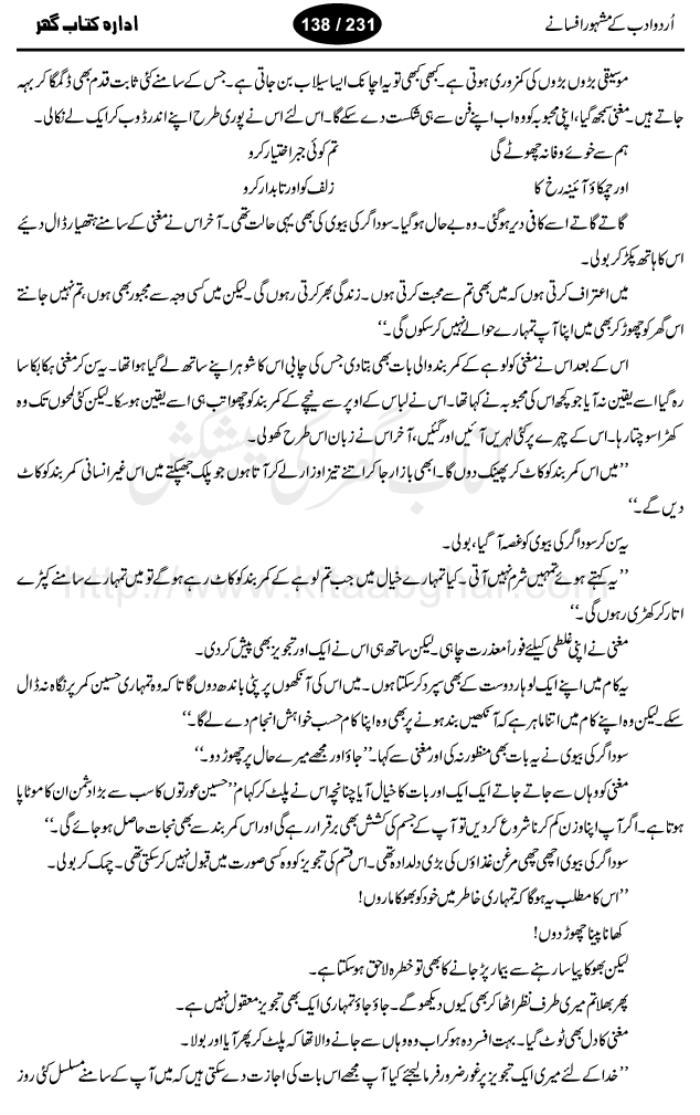 Lohay ka kamer band by Ram Lal, well known urdu afsana nigar, and story writer
