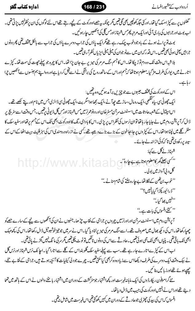 Over Kot by Ghulam Abbas, a well known urdu short story writer, who has many memorable urdu afsanay on his credit