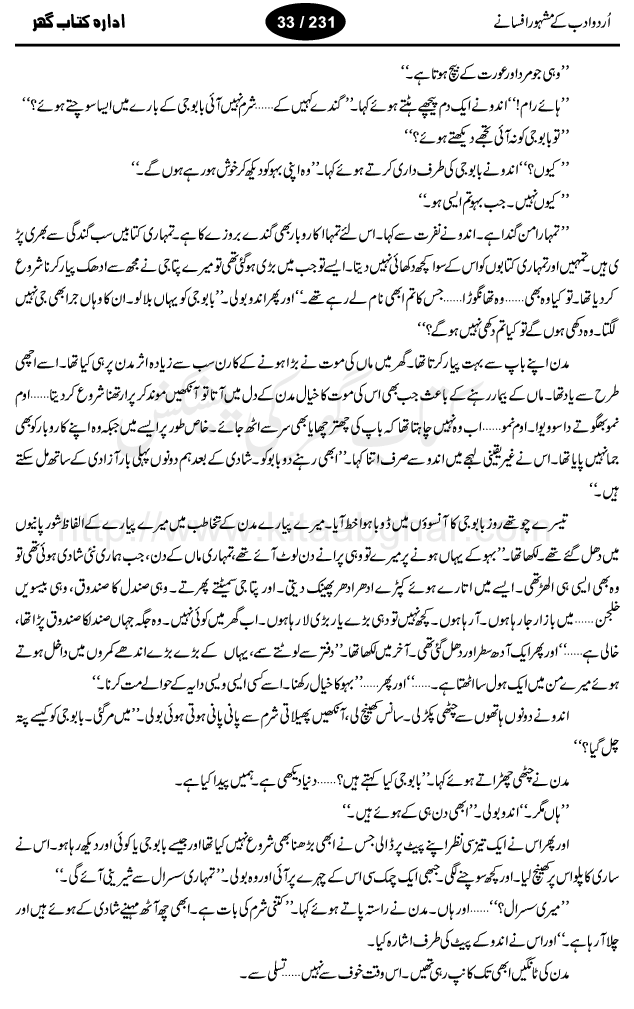 Apnay Dukh Mujhe Day Do by Rajinder Singh Bedi, very famous urdu afsana nigar, film story writer and story writer.