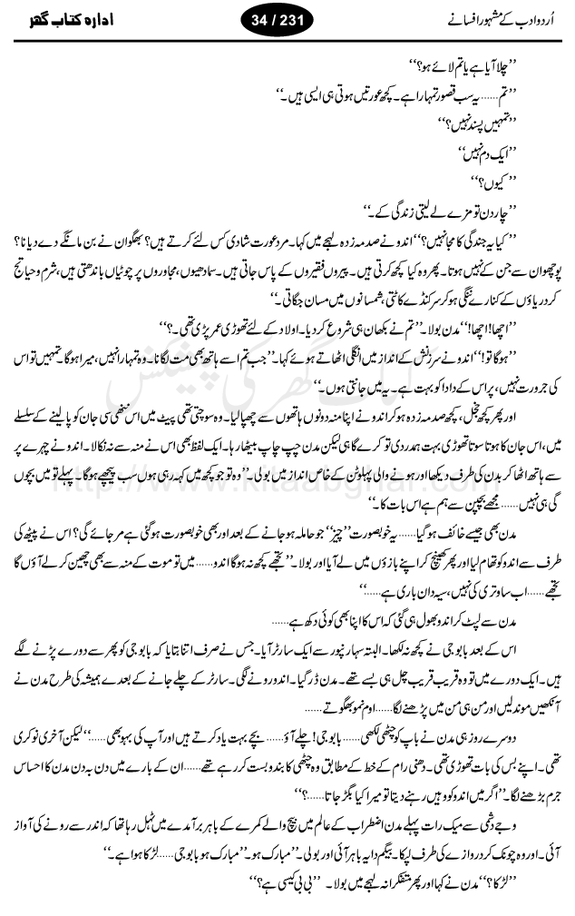 Apnay Dukh Mujhe Day Do by Rajinder Singh Bedi, very famous urdu afsana nigar, film story writer and story writer.