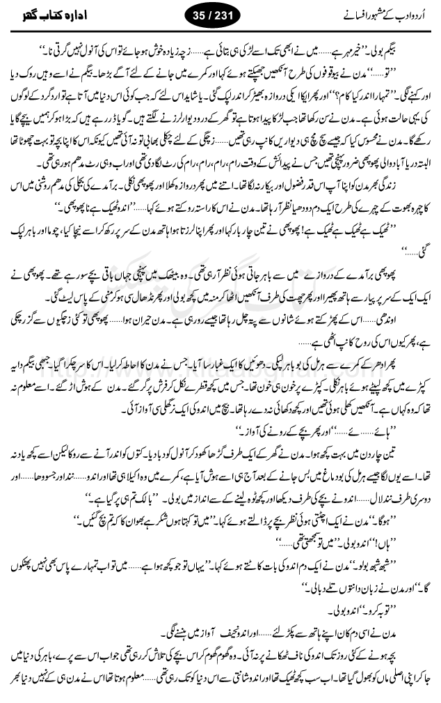 Apnay Dukh Mujhe Day Do by Rajinder Singh Bedi, very famous urdu afsana nigar, film story writer and story writer.