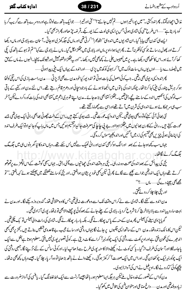 Apnay Dukh Mujhe Day Do by Rajinder Singh Bedi, very famous urdu afsana nigar, film story writer and story writer.