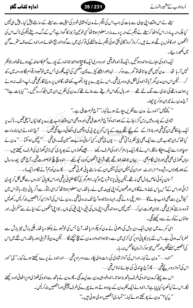 Apnay Dukh Mujhe Day Do by Rajinder Singh Bedi, very famous urdu afsana nigar, film story writer and story writer.