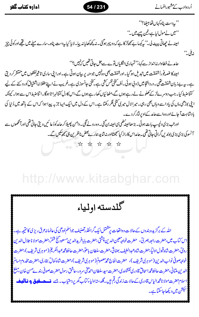 Eid Gah by Munshi Prem Chand, one of the best urdu afsana nigar, and story writer
