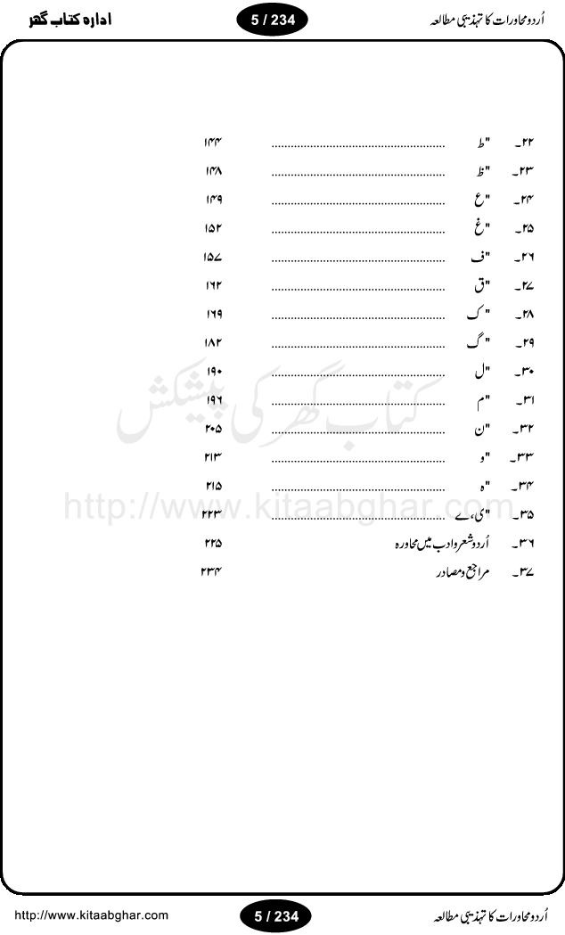 Urdu Muhavrat ka Tehzibi Mutalea (Cultural study of Urdu Idioms) is a great book by Dr. Ishrat Jehan Hashmi, which discusses the role of culture and our society in the idioms and proverbs of Urdu / Hindi. Its an excellent effort and very hand for urdu learning students as well as those individuals who like to study the roots of our culture, language, society